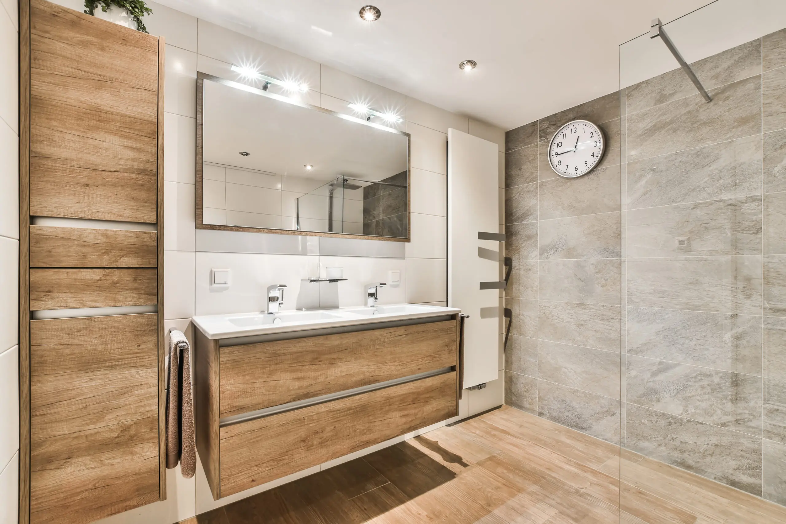 Beautiful bathroom interior